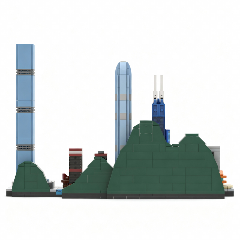 667pcs MOC Hong Kong Skyline M - огляд і ціна Kids Toys Hong Kong