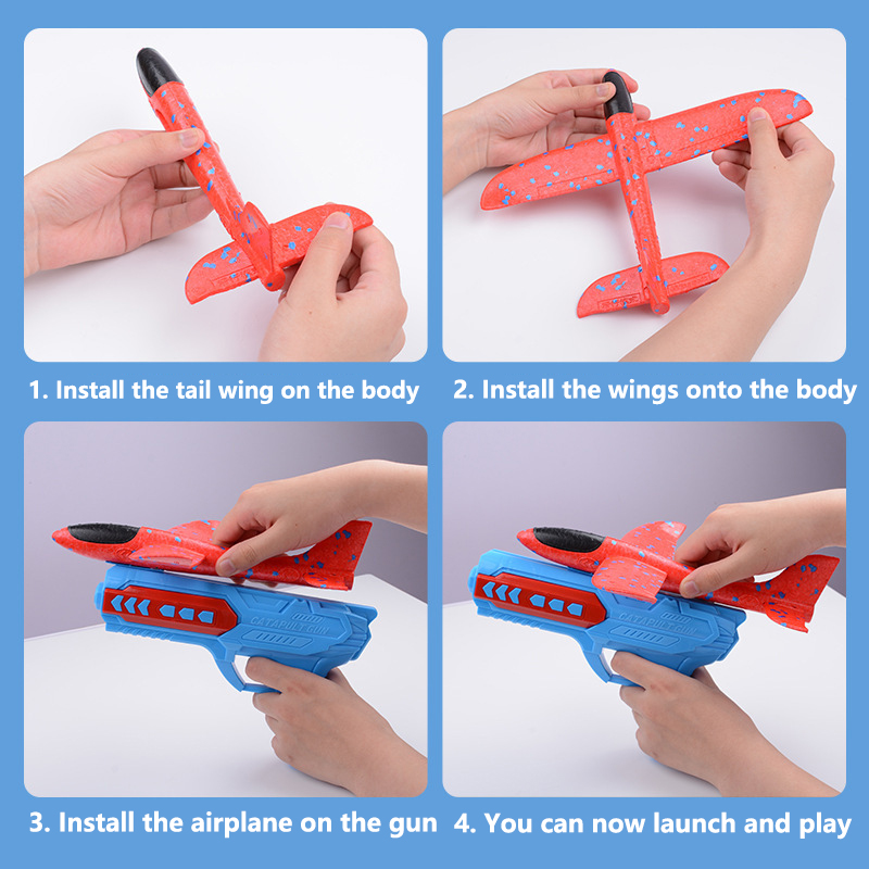 EVA Foam Catapult Aircraft Lau - огляд і ціна Catapult Launcher Toy