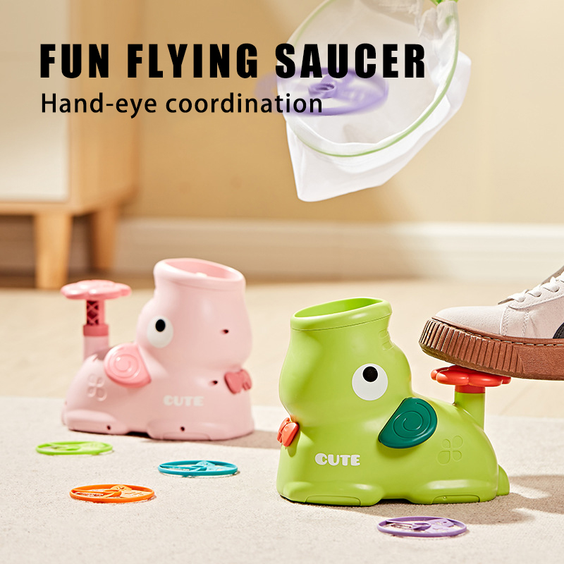 Kids Flying Disc Air Rocket La - огляд і ціна Catapult Launcher Toy