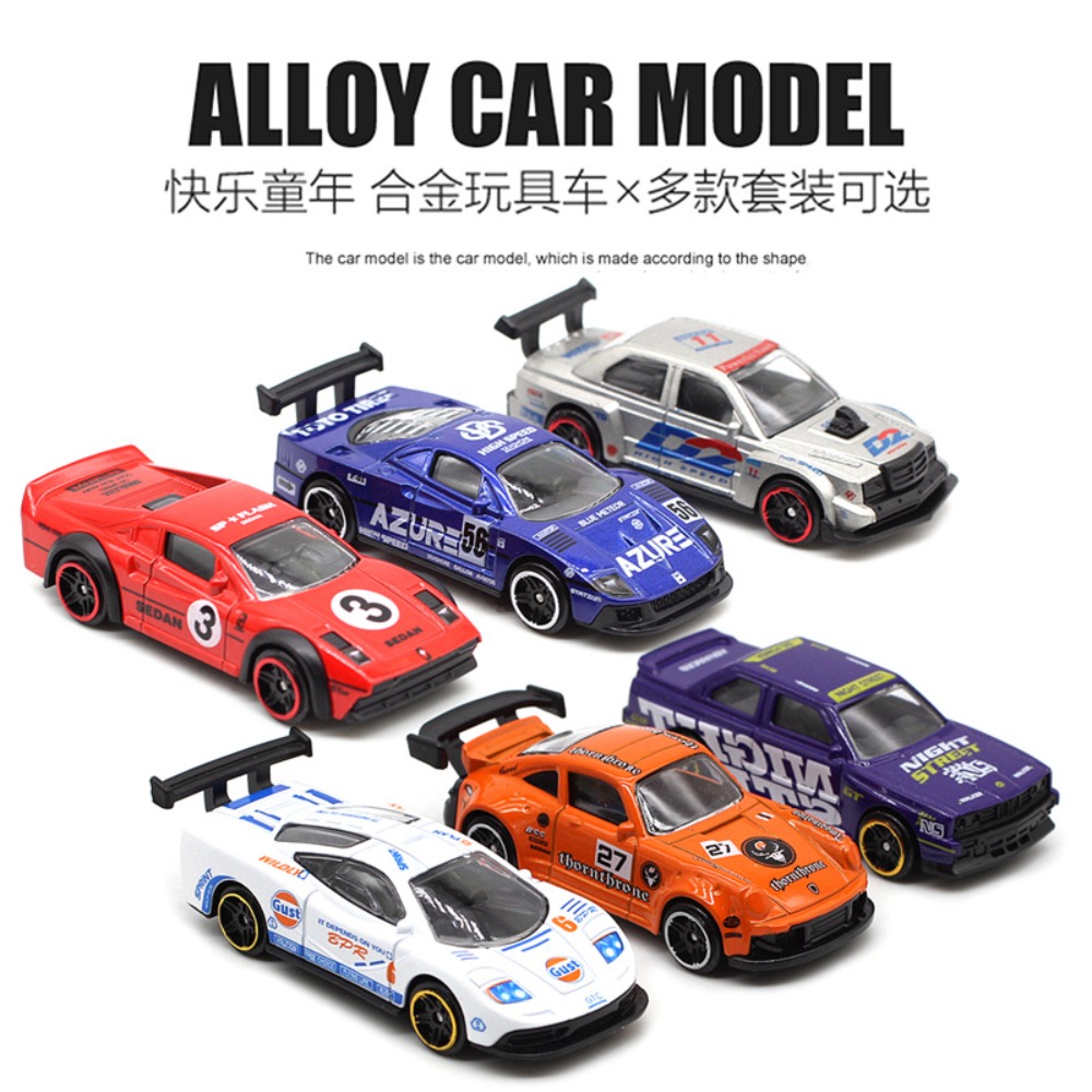 6Pcs Alloy Retro Racing Car Se - огляд і ціна Kids Toys Amazon